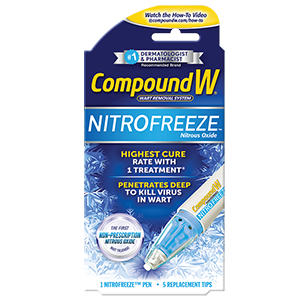 compound w nitrofreeze-nitrous oxide