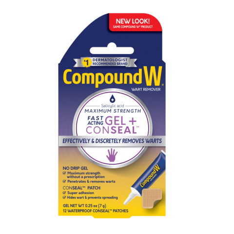 Compound W® Fast Acting Gel + ConSeal™ Patch