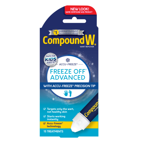 Compound W Freeze Off Advanced Wart Removal System - 15 Treatments 