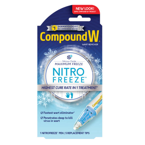 Wart Remover Compound W 40 Adhesive Strip 14 per Box