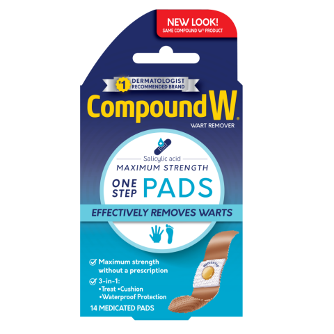 Compound W One Step Pads